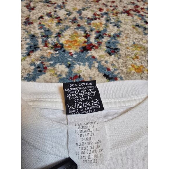 Vintage 90's Budweiser Beer Frogs Basketball Graphic T-Shirt Size XL Boxy - Picture 7 of 7